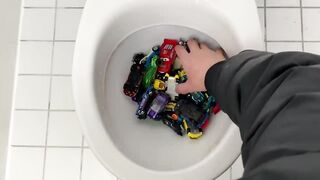 Will it Flush? - 50 Hot Wheels Toy Cars