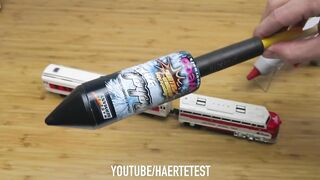 Rocket powered RC Train !! Speed Launch Toy Railway
