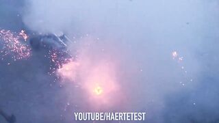 RC Car vs 1000 Firecrackers