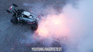 RC Car vs 1000 Firecrackers