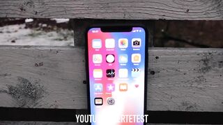 SHOOT ON IPHONE X with 4,5mm Steel BB !!