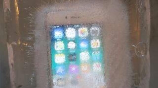 iPhone 8 Water Freeze Test 24 Hours