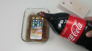 iPhone 8 Coca-Cola Freeze Test 24 Hours!