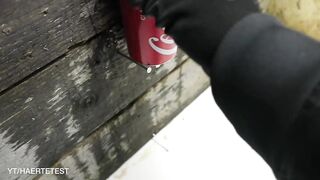SHOOT ON COCA-COLA CAN! Will It Survive?