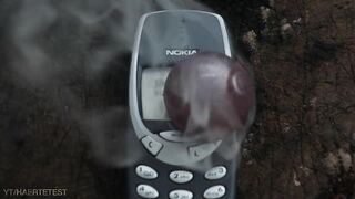 NOKIA 3310 VS RED HOT STEEL BALL! Will It Survive?