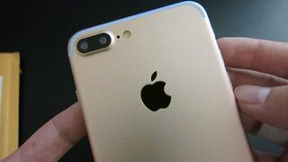iPhone 7 Plus Clone Gold Unboxing!