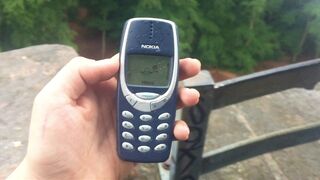 Nokia 3310 DROP TEST from 100 FT! Can it Survive?