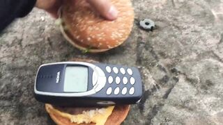 Nokia 3310 In a BigMac - Drop Test 100ft