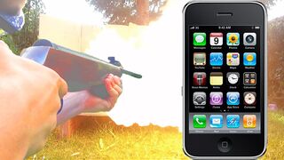 iPhone 3GS Crash Test EXTREME Destruction !