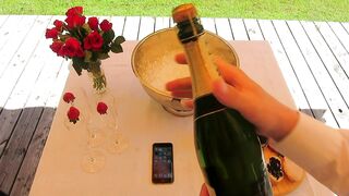 IPHONE 6 CHAMPAGNE TEST !!