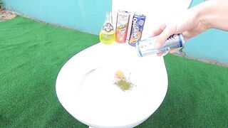 Experiment !! Stretch Armstrong VS Cola, Fanta, Mtn Dew, Monster and Mentos in Toilet