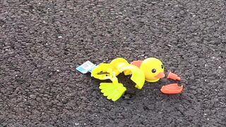 Crushing Crunchy & Soft Things by Car! EXPERIMENT: Car vs Yop Fanta, Mirinda Balloons