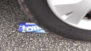 Experiment Car vs AMAZING CANDIES (Chocolate) | Crushing Crunchy & Soft Things by Car
