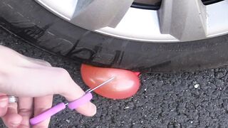 Crushing Crunchy & Soft Things by Car! EXPERIMENT: CAR VS A LOT OF COINS