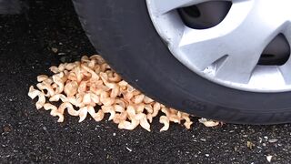 Experiment Car vs Slime & Food | Crushing Crunchy & Soft Things by Car