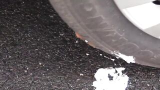 Crushing Crunchy & Soft Things by Car! - RAINBOW POOP vs CAR