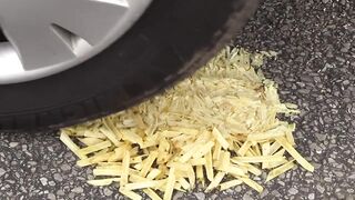 Crushing Crunchy & Soft Things by Car! - EXPERIMENT: CAR VS OASIS