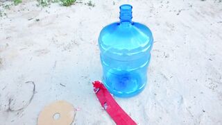 2000 firecrackers in a plastic bottle