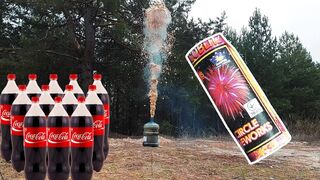 Coca Cola vs Firecracker Volcano