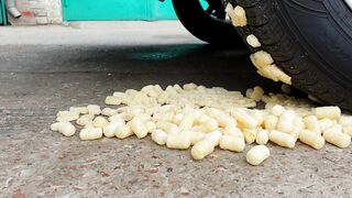Crushing Crunchy & Soft Things by Car Satisfying videos
