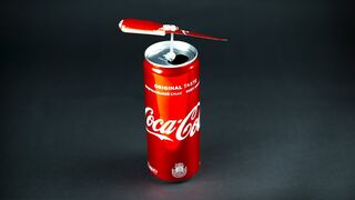 DIY Flying coca cola