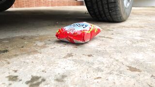 Crushing Crunchy & Soft Things by Car -EXPERIMENTS: Car vs Giant Pumpkin 