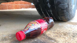 Crushing Crunchy & Soft Things by Car -EXPERIMENTS: Car vs Coca Cola