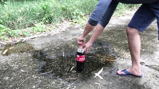 Crushing Crunchy & Soft Things by Car -EXPERIMENTS: CAR VS LIGHT BULBS -COCA COLA VS MINI FIREWORK