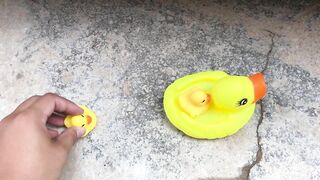 Crushing Crunchy & Soft Things by Car -EXPERIMENTS: CAR VS RUBBER DUCKS, CANDY, TOYS