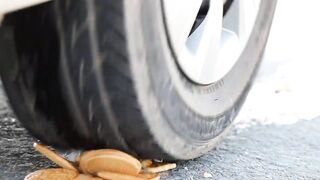 Crushing Crunchy & Soft Things by Car! EXPERIMENT CAR VS APPLES