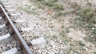 TRAIN VS THOMAS TRAIN CRUSHING EXPERIMENT