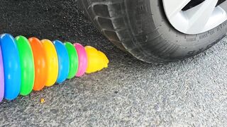 Experiment: Car vs Rainbow Pyramid Tests