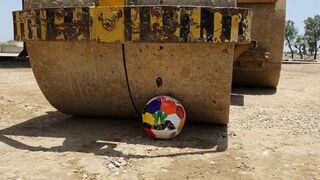 SOCCER BALL VS ROAD ROLLER CRUSHING EXPERIMENTS