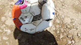 SOCCER BALL VS ROAD ROLLER CRUSHING EXPERIMENTS