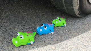 Experiment: Car vs Crocodile