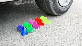 Experiment: Car vs Slime Colors