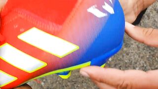 Messi Football Boots vs Car Crushing Experiment