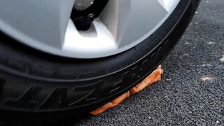Crushing Crunchy & Soft Things by Car! - EXPERIMENT: Car vs Bread