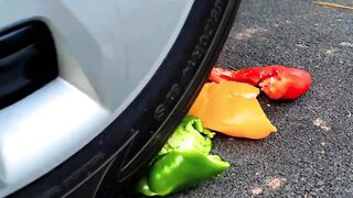Crushing Crunchy & Soft Things by Car! EXPERIMENT:Car vs Mirinda Balloons, Coca Cola, Fanta, Mentos