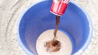 Experiment: Cola, Fanta, Sprite, Pepsi, Mountain Dew, Hell VS Mentos Big Underground.