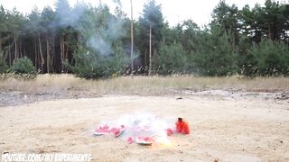 EXPERIMENT: XXL Rocket VS Watermelon