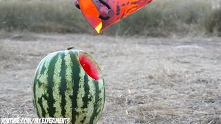 Experiment: Lava vs Watermelon