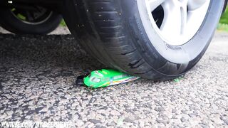 EXPERIMENT: Car vs XXL Slime - Crushing Crunchy & Soft Things by Car!