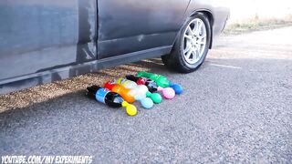 Crushing Crunchy & Soft Things by Car! EXPERIMENT: Car vs Cola, Fanta, Pepsi