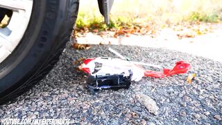 Crushing Crunchy & Soft Things by Car! - Cola and Mentos in Balloon vs Car