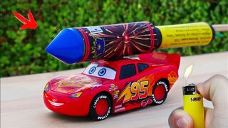 EXPERIMENT: XXL ROCKET With Toy CAR