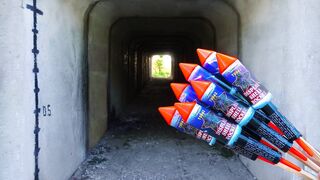 EXPERIMENT: XXL ROCKETS INSIDE THE TUNNEL