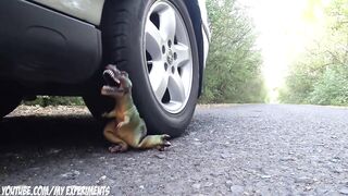 EXPERIMENT: CAR VS Dinosaur