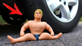 EXPERIMENT: CAR VS Stretch Armstrong