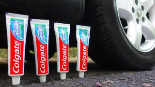 EXPERIMENT: CAR VS Toothpaste